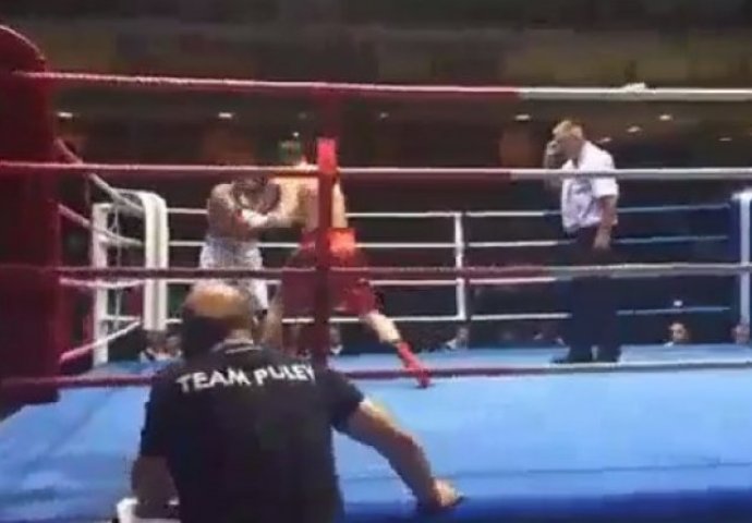 NOKAUT GODINE: Bugarin "katapultirao" Bosanca iz ringa (VIDEO)