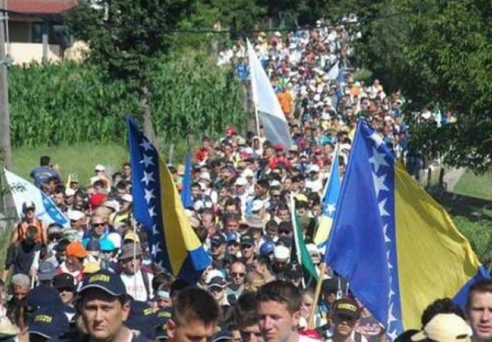 Danas kreće "Marš mira Sarajevo-Nezuk-Potočari"