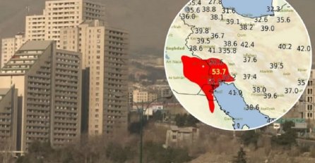 JEDNA OD NAJVIŠIH TEMPERATURA U HISTORIJI: U Iranu izmjereno 53.7 Celzijevih stepeni