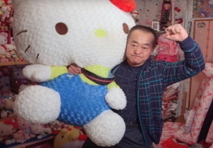 Guinnessov rekorder: Napunio je 67 godina, a glavni hobi mu je 'Hello Kitty' (VIDEO)