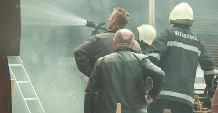 BAŠČARŠIJA: Požar u ugostiteljskom objektu