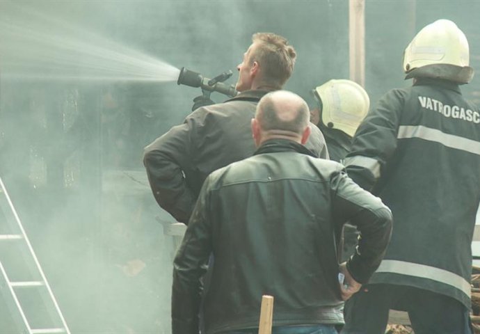 BAŠČARŠIJA: Požar u ugostiteljskom objektu