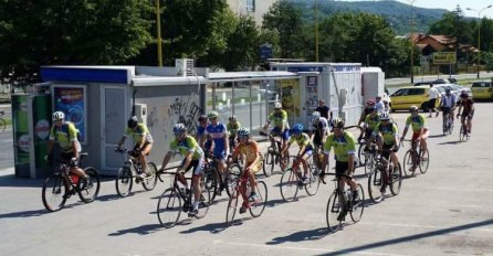 Biciklistički maraton Tuzla - Kladanj - Srebrenica 10. jula