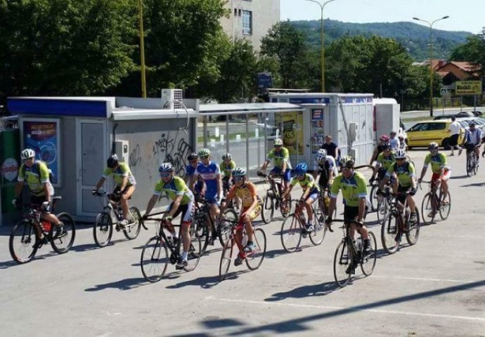 Biciklistički maraton Tuzla - Kladanj - Srebrenica 10. jula