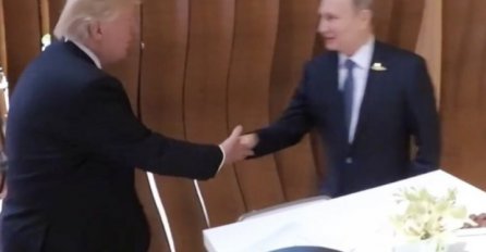 PRVI SUSRET: Objavljene prve zajedničke fotografije Trumpa i Putina