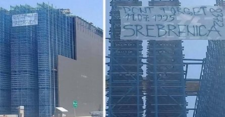 Sjećanje na Srebrenicu živi i u Meksiku: Radnici iz BiH okačili transparent