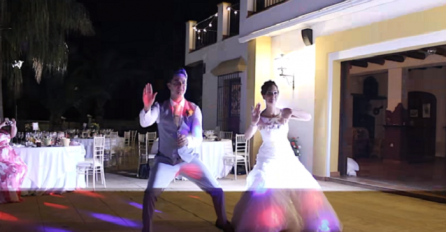 Svi su očekivali dosadan prvi ples međutim ovi mladenci priredili su im spektakl (VIDEO)