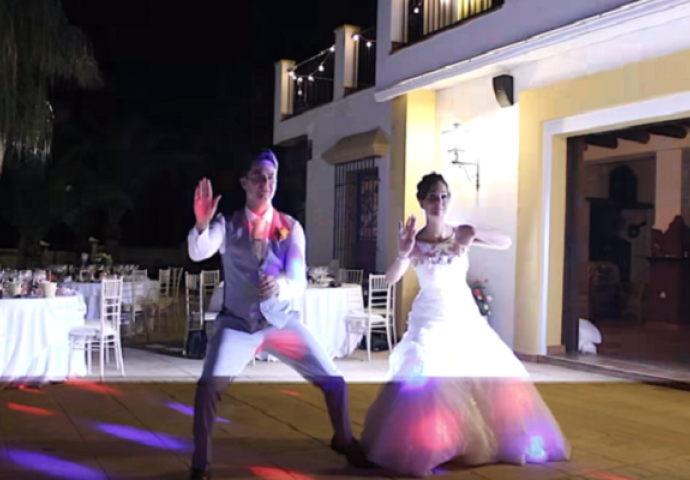 Svi su očekivali dosadan prvi ples međutim ovi mladenci priredili su im spektakl (VIDEO)