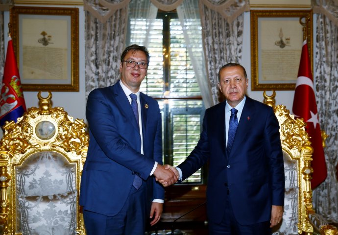 Vučić se sastao sa Erdoganom