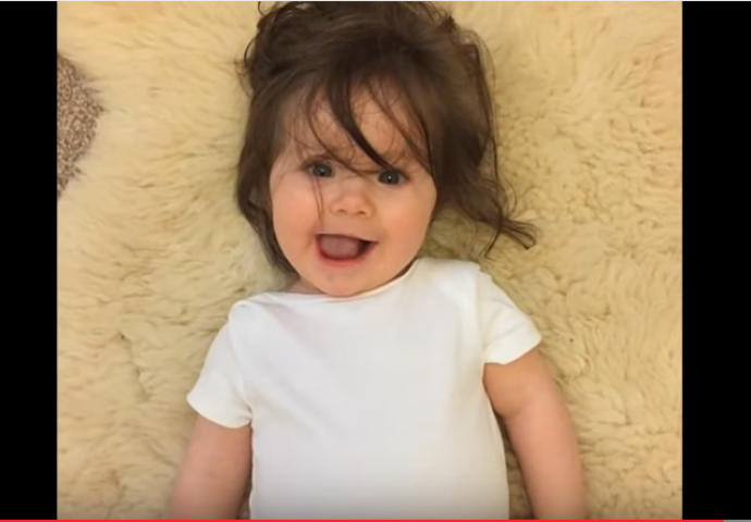 CIJELI SVIJET ODUŠEVLJAVA: Maloj djevojčici nekontrolisano raste kosa! (VIDEO)