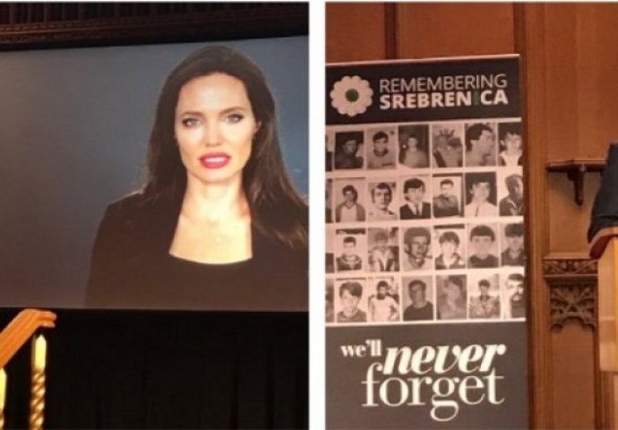 Angelina Jolie u Londonu poslala snažnu poruku o Srebrenici