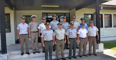 Pogranični susret visokih delegacija Oružanih snaga BiH i Vojske Srbije