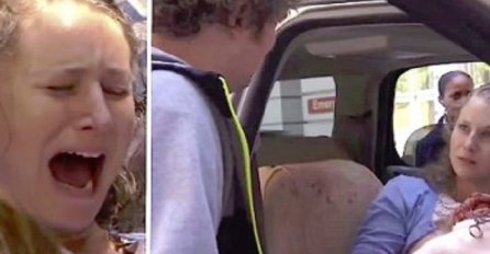 Muž urlao na ženu jer se porodila u njegovom novom novcatom automobilu, a onda dobio zasluženu kaznu! (VIDEO)