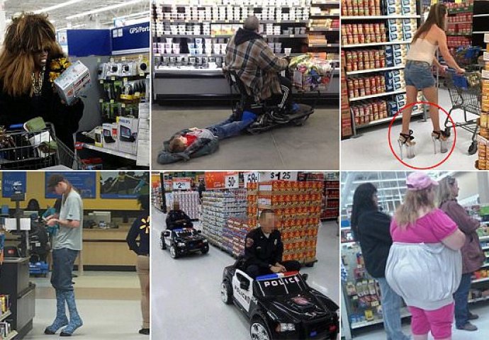 TAMAN KAD POMISLITE DA STE SVE VIDJELI: Ljudi masovno dijele urnebesne fotografije likova iz supermarketa (FOTO)