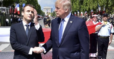 NAJNEPRIJATNIJE RUKOVANJE IKADA: Trump se preznojavao, francuski predsjednik mu nije ispuštao ruku (VIDEO)