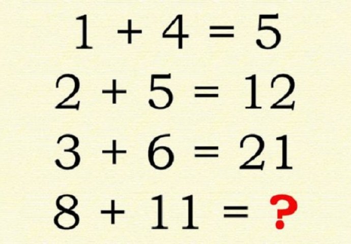Samo jedna od 1.000 osoba može da riješi ovaj test i da dva različita, a tačna odgovora!