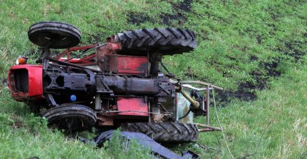 JOŠ JEDNA TRAGEDIJA: Poginuo u prevrtanju traktora kod Banjaluke
