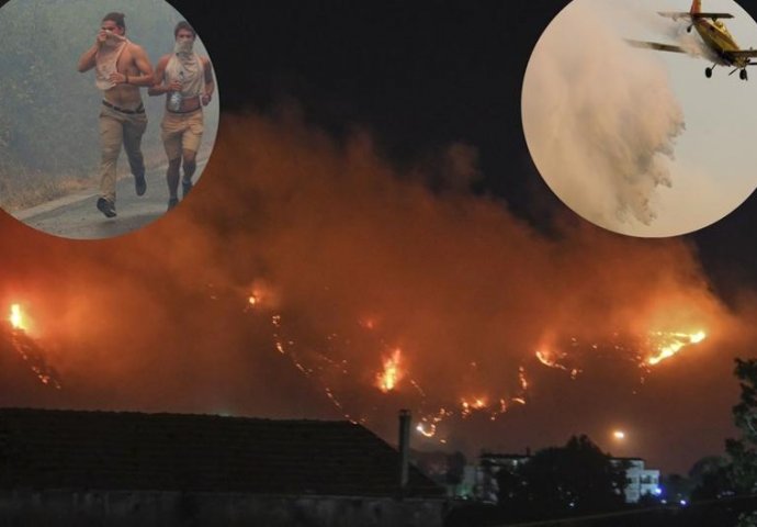 GORI CRNA GORA, u Italiji se bore s 1000 požara, ugrožen i Rim 