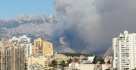 Smiruje se požar u okolici Splita, još gori na Mosoru