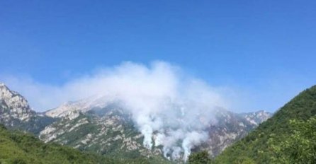 STANJE NA POŽARIŠTIMA: Požar na planini Čvrsnici se širi, požar u Konjicu i dalje aktivan