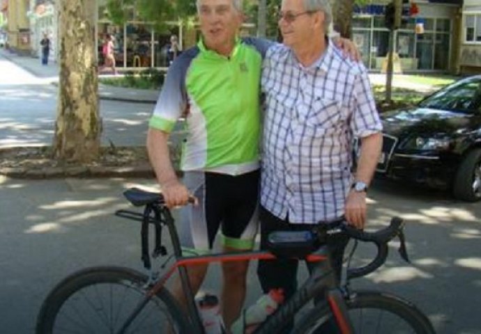 SVAKA ČAST! Ima 68 godina, a biciklom iz Švedske stigao u Bosnu, u zavičaj
