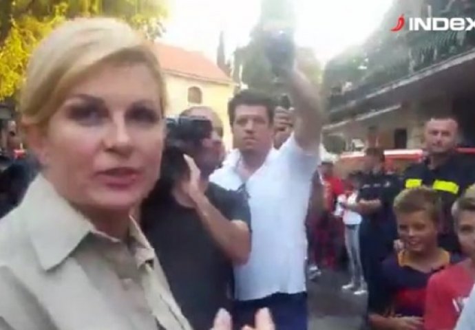 Žena iz Žrnovnice Kolindu pitala srami li se: Pogledajte bahatu reakciju predsjednice! (VIDEO)