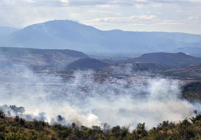 Požar iznad Mostara ugašen u toku noći