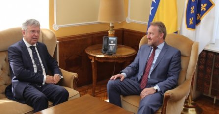 Izetbegović primio u oproštajnu posjetu ambasadora Slovenije