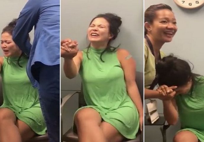 Žena koja se najviše plaši igle otišla je u hitnu da primi injekciju, njena reakcija nasmijala je milione! (VIDEO)