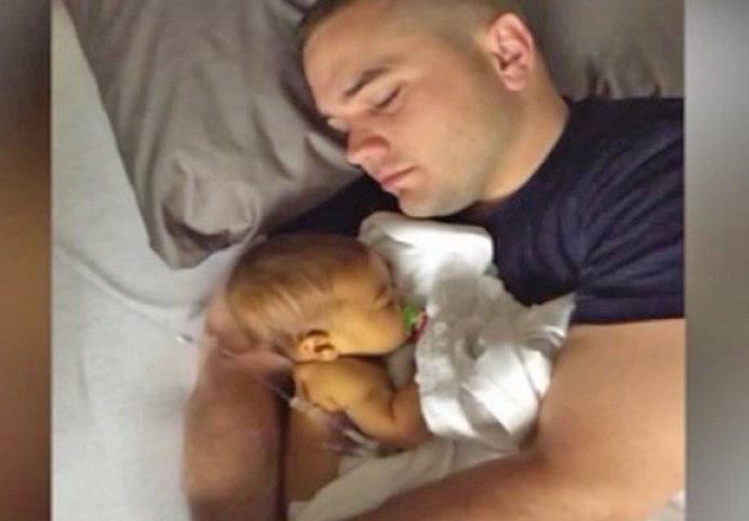 Otac se spremao da donira jetru svojoj bolesnoj bebi, a onda je primio poziv koji ga je rasplakao! (VIDEO)