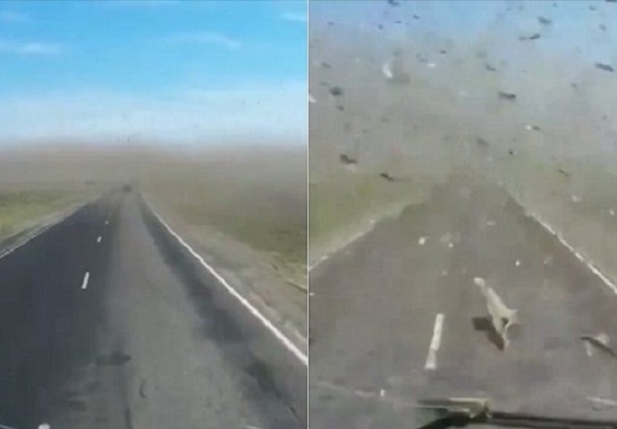 Vozeći se pustom cestom, ovaj Rus je naišao na pravu scenu iz pakla: Ovako nešto se ne viđa ni u apokaliptičnim filmovima! (VIDEO)