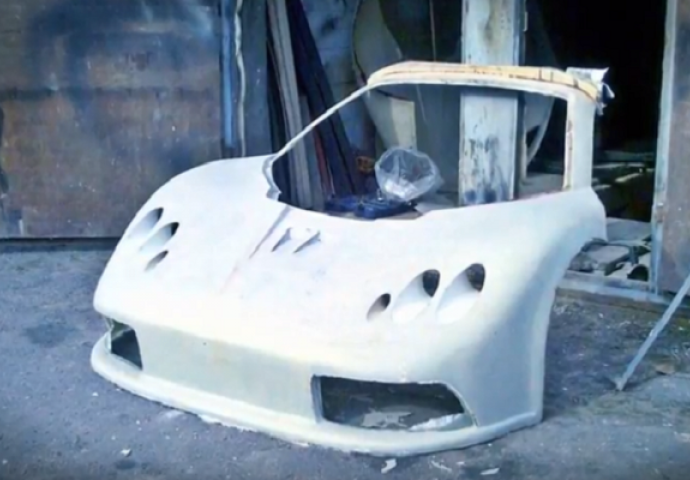 Dane i noći je provodio u garaži da bi napravio sportski automobil, pogledajte finalni rezultat (VIDEO)
