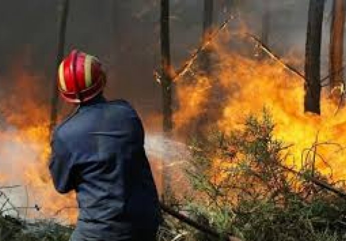 TREBINJE: Požar se širi prema MINSKOM POLJU - VATROGASCIMA TREBA POMOĆ!