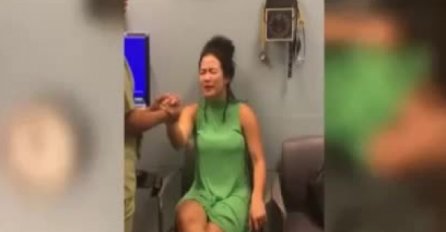 NASMIJALA MILIONE: Žena koja se plaši igle prvi put prima injekciju! (VIDEO)