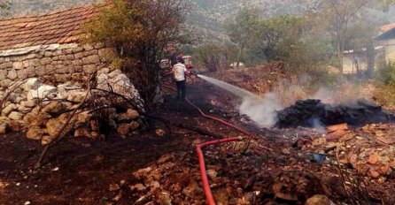 Pogoršava se situacija u Trebinju, vatra prijeti selima 