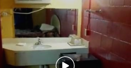 POTPUNO BIZARNO: Muškarac u hotelskoj sobi snimio čudna pomjeranja i tvrdi da je to DUH!(VIDEO)