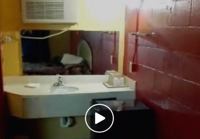 POTPUNO BIZARNO: Muškarac u hotelskoj sobi snimio čudna pomjeranja i tvrdi da je to DUH!(VIDEO)