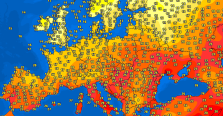 EVROPA SE CRVENI:  Hrvatska najtoplija, već izmjeren 31 stepen u Dubrovniku (FOTO)