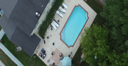 iPhone 7 bačen sa 80 metara u bazen, pogledajte da li radi (VIDEO)