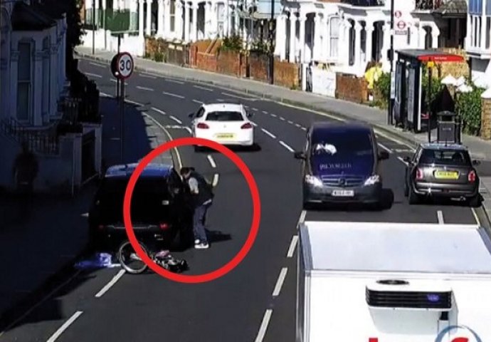Lopov je krao stvari iz parkiranog automobila, ali sudbina je pripremila iznenađenje za njega! (VIDEO)