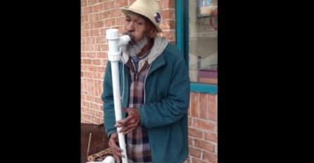 Beskućnik je uzeo nekoliko cijevi za odvod i sastavio ih, ono što je uslijedilo oduševilo je milione širom svijeta (VIDEO)