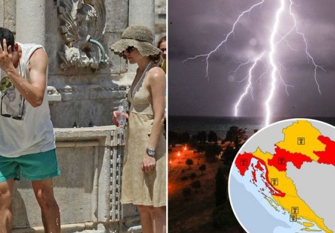 PAKLENE VRUĆINE, OLUJE, ŠTA DALJE? Meteorologinja otkrila kakav će biti ostatak ljeta