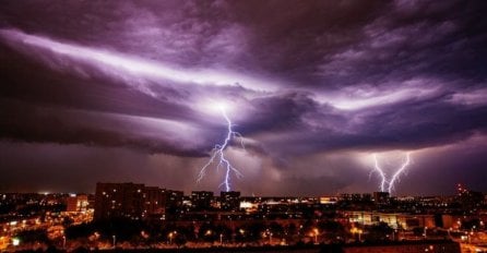 PRIBLIŽAVA SE OPASNO NEVRIJEME: Haos kreće za manje od 48 sati, veliko upozorenje na pljuskove, grad i olujno nevrijeme