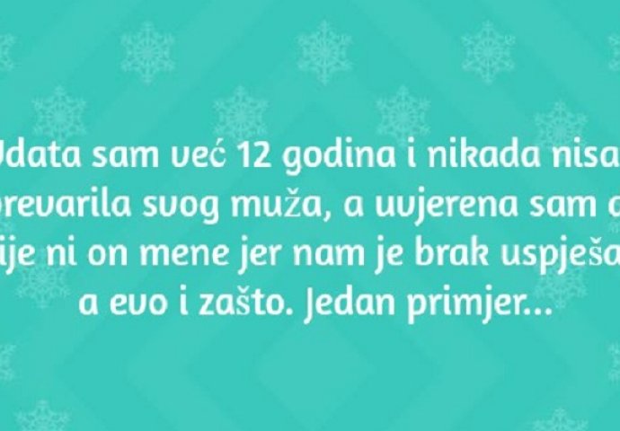 ''Volim svog muškaračinu, sve bih mu dala''