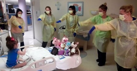 Djevojčica sjedi u bolesničkoj sobi i čeka operaciju, tada u njenu sobu ulaze medicinske sestre i čine za nju nezamislivo (VIDEO)