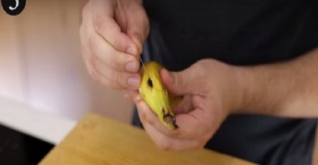 Uzeo je bananu i probio je iglom, njegovi trikovi su oduševili sve (VIDEO)