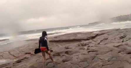 Ovaj par je bio na plaži u najgore moguće vrijeme i nešto zastrašujuće se dogodilo! (VIDEO)