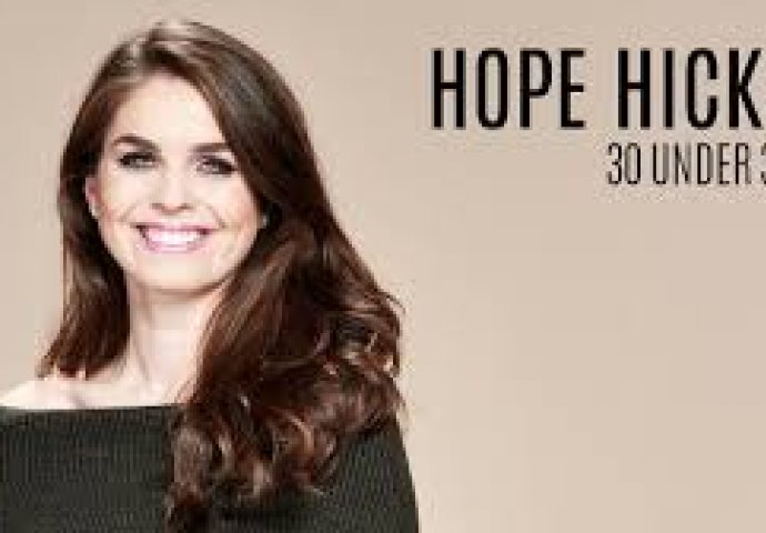 Hope Hicks je nova direktorica komunikacija Bijele kuće