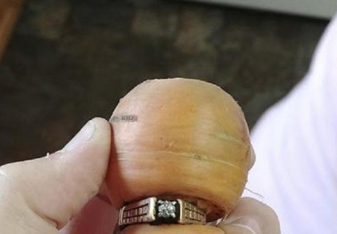 Prije 13 godina izgubila je prsten i onda ga našla na šargarepi izvučenoj iz zemlje
