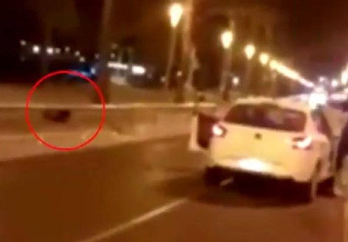 ZASTRAŠUJUĆI TRENUTAK LIKVIDACIJE TERORISTE: Policija pucala na napadača, on se podigao na noge, a onda je nastao horor! (UZNEMIRUJUĆI SNIMAK)